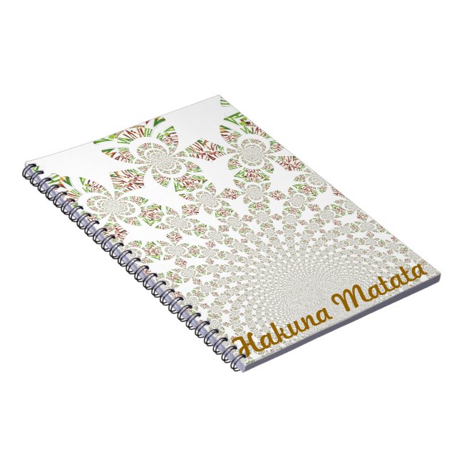 Caderno Espiral Notebook Hakuna Matata Personalizar (Lado Direito)