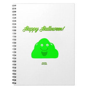 Caderno Espiral Notebook Halloween Blob Spiral