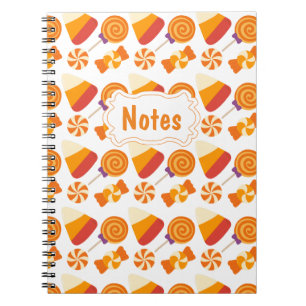 Caderno Espiral Notebook Halloween Candy