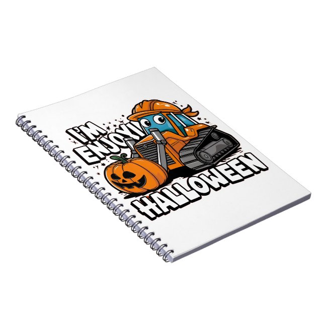 Caderno Espiral Notebook Halloween Day - Perfeito para Notas, Dese (Lado Direito)