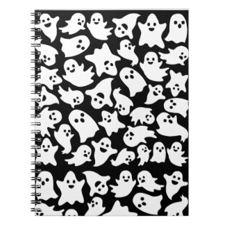 Caderno Espiral Notebook Halloween Ghosts