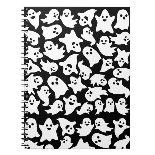 Caderno Espiral Notebook Halloween Ghosts (Frente)