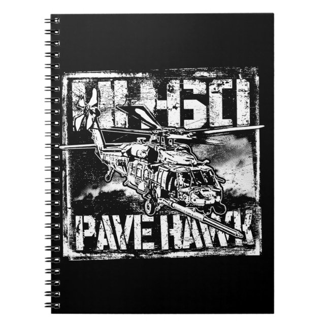 Caderno Espiral Notebook HH-60 Pave Hawk Spiral (Frente)