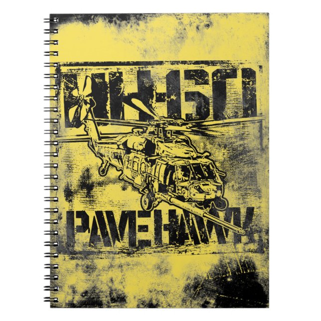 Caderno Espiral Notebook HH-60 Pave Hawk Spiral (Frente)