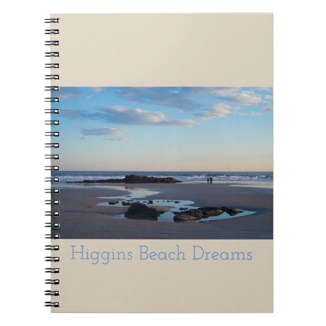 Caderno Espiral Notebook Higgins Beach Dream (Frente)