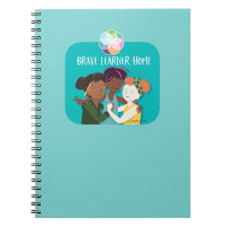 Caderno Espiral Notebook Home para Aprendiz Corajoso