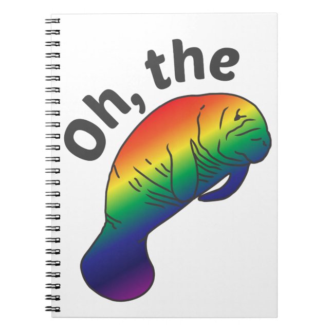 Caderno Espiral Notebook Hue Manatee (Frente)