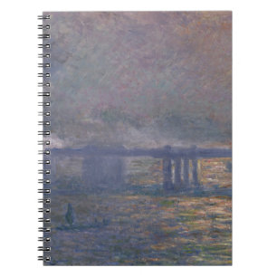 Caderno Espiral Notebook Impressionista Impressionista da Ponte Hi