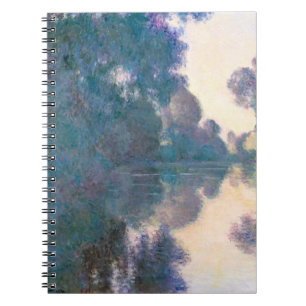 Caderno Espiral Notebook Impressionista Misty River Refletion