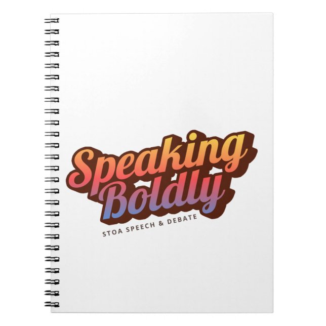 Caderno Espiral Notebook Incrivelmente Sunset (Frente)