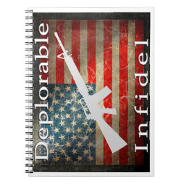 Caderno Espiral Notebook Infidel descartável