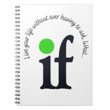 Notebook Inspiracional 'What if'
