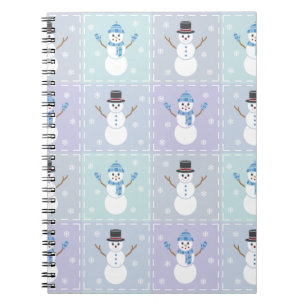 Caderno Espiral Notebook Inverno Quilado