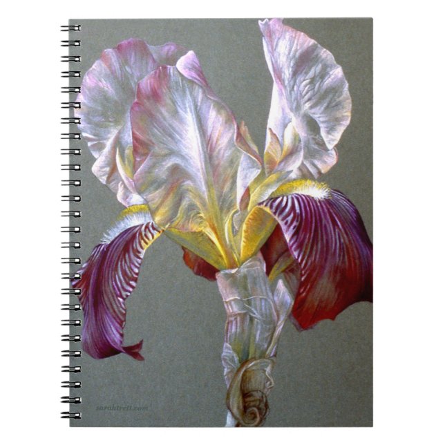 Caderno Espiral Notebook Iris de arte (Frente)