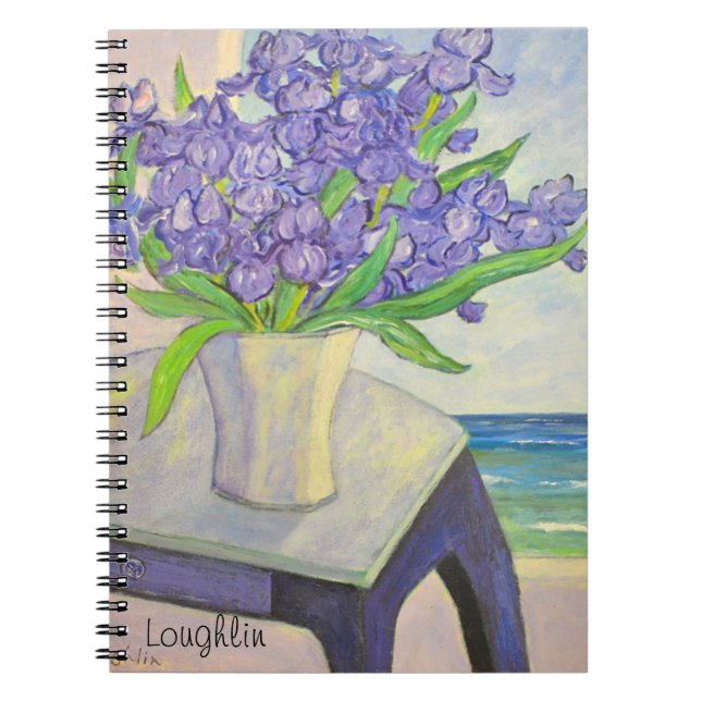 Caderno Espiral Notebook Iris em Vase by Window (Frente)