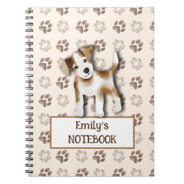 Caderno Espiral Notebook Jack Russell Terrier personalizado - Cach