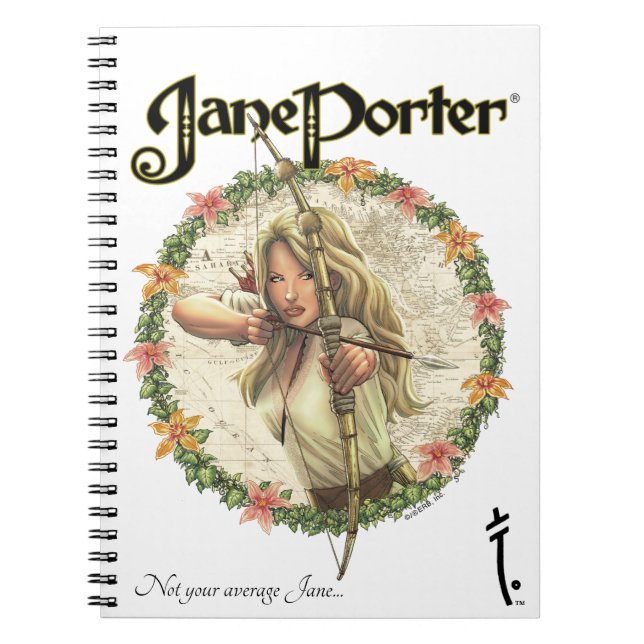 Caderno Espiral Notebook Jane Porter Spiral (Frente)
