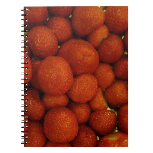 Caderno Espiral Notebook Juicy Strawberry (Frente)