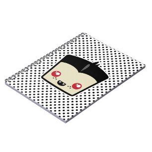 Caderno Espiral Notebook Kawaii Dracula