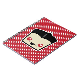 Caderno Espiral Notebook Kawaii Dracula