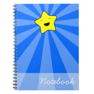 Caderno Espiral Notebook Kawaii Star