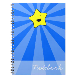 Caderno Espiral Notebook Kawaii Star