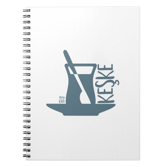 Caderno Espiral Notebook Keske (Frente)