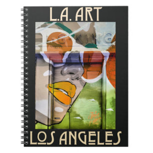 Caderno Espiral Notebook LA Art2
