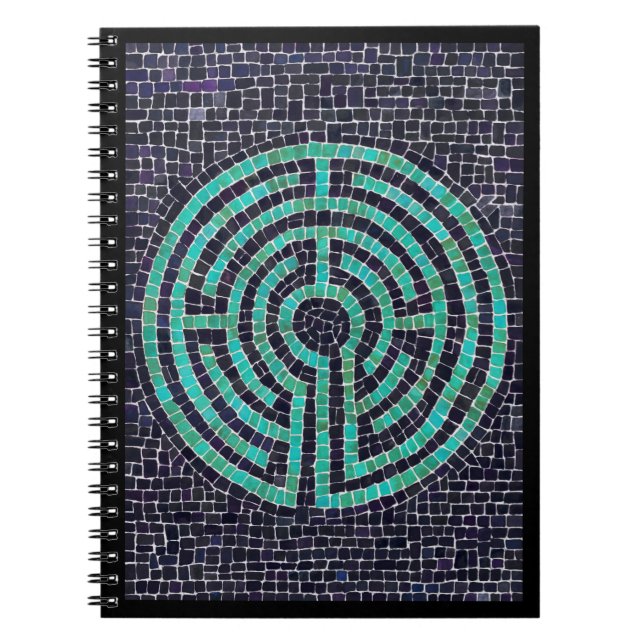 Caderno Espiral Notebook LABYRINTH III 6,5x8,75 (Frente)
