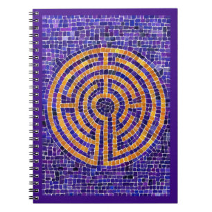 Caderno Espiral Notebook LABYRINTH MOSAIC 6.5x8.75