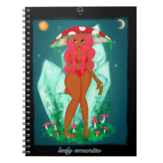 Caderno Espiral Notebook Lady Amanita