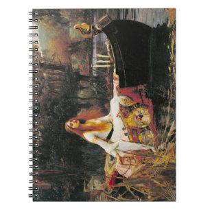 Caderno Espiral Notebook Lady Shalott