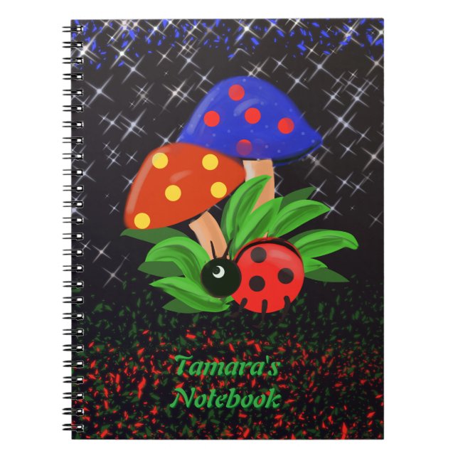 Caderno Espiral Notebook Ladybug (Frente)