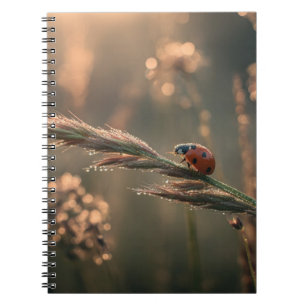 Caderno Espiral Notebook Ladybug Morning Dew