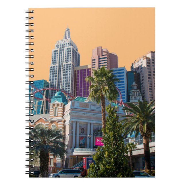 Caderno Espiral Notebook Las Vegas (Frente)