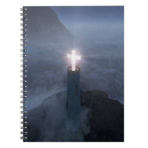 Caderno Espiral Notebook Light and Salvation