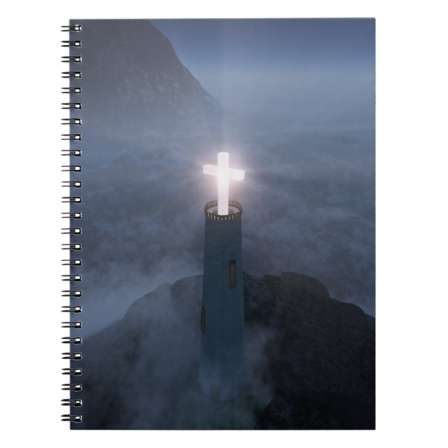 Caderno Espiral Notebook Light and Salvation (Frente)