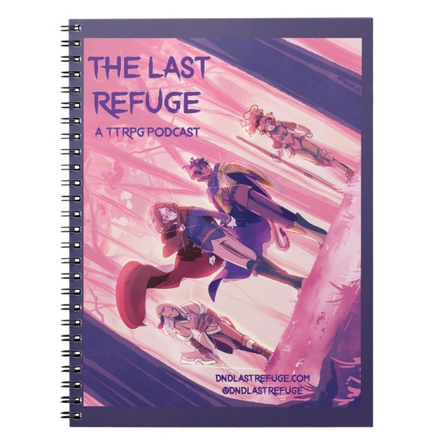 Caderno Espiral Notebook "Lighting the Orcs" (Lutando contra os Or (Frente)