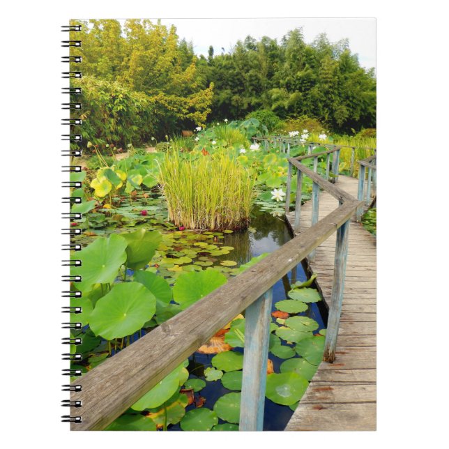 Caderno Espiral Notebook Lily Pond (Frente)
