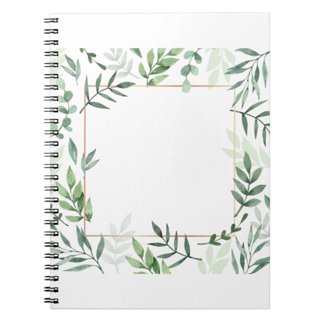 Caderno Espiral Notebook Linda Nature Frame (Frente)