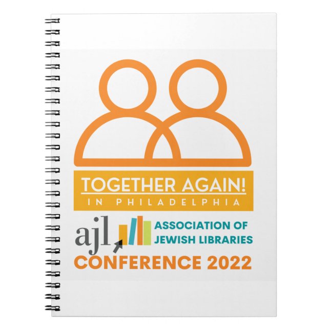 Caderno Espiral Notebook: Logotipo da Conferência AJL 2022 (Frente)