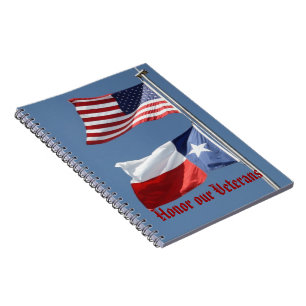 Caderno Espiral Notebook Lone Star America