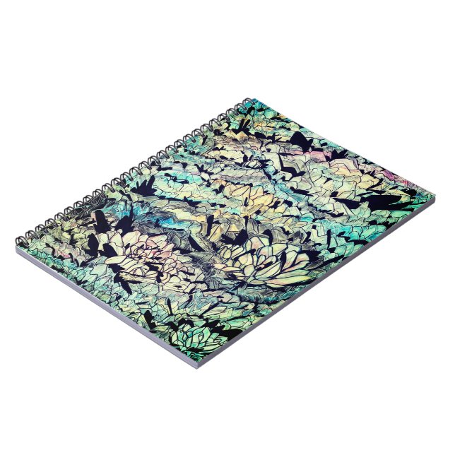 Caderno Espiral Notebook Lotus Flow Spiral (Left Side)