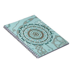 Caderno Espiral Notebook Lotus Weave
