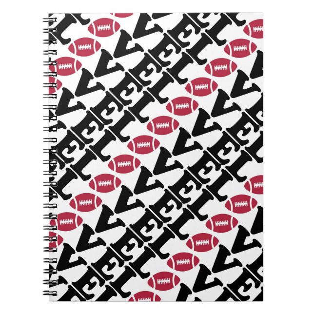 Caderno Espiral Notebook/Love Football (Frente)