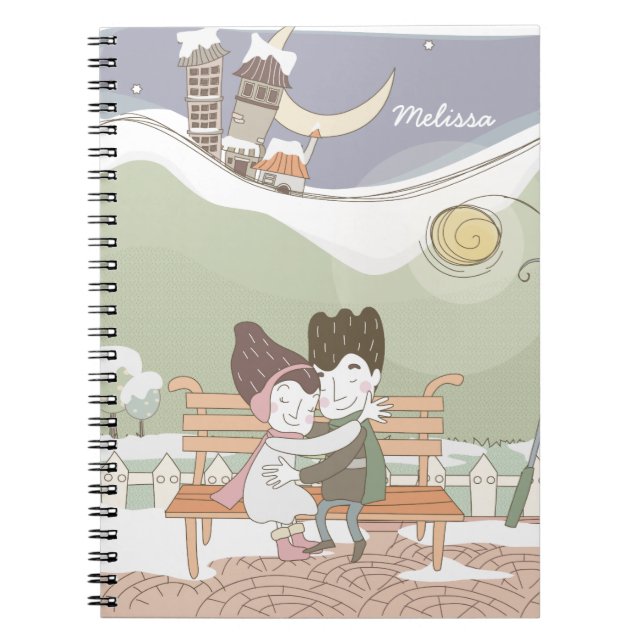 Caderno Espiral Notebook Lovebird (Frente)