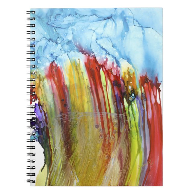 Caderno Espiral Notebook Lovitude Spiral Sobbing Universo (Frente)