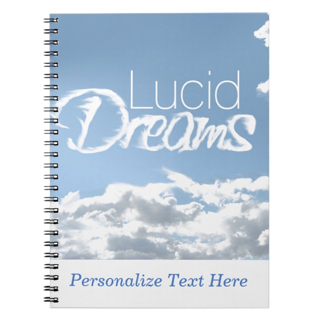Caderno Espiral Notebook Lucid Dreams (Frente)