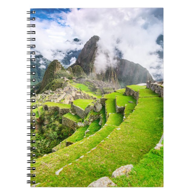 Caderno Espiral Notebook Machu Picchu, Cusco - Peru (Frente)