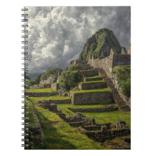 Caderno Espiral Notebook Machu Picchu Ruins